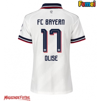 Bayern Munich Michael Olise #17 Tricou Fotbal Replică 2026-27 Femei Deplasare